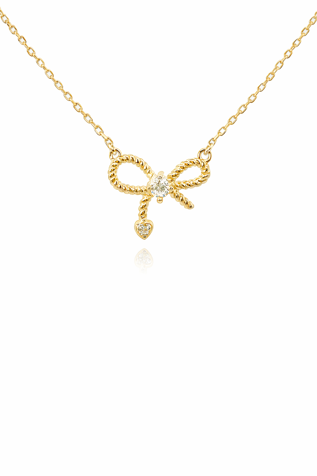 Sterling Silver Pretzel Infinity Rope Necklace