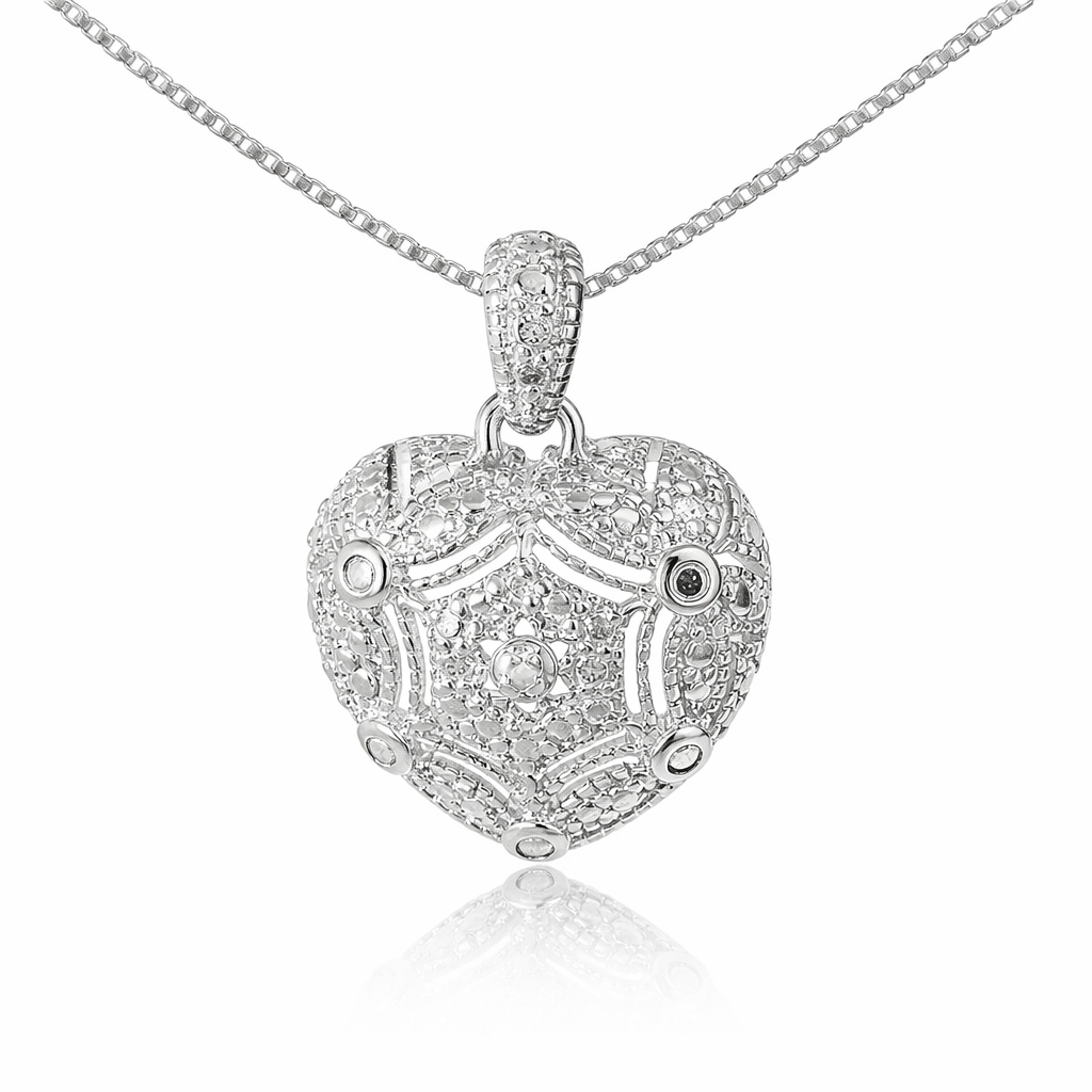 Sterling Silver Heart Necklace