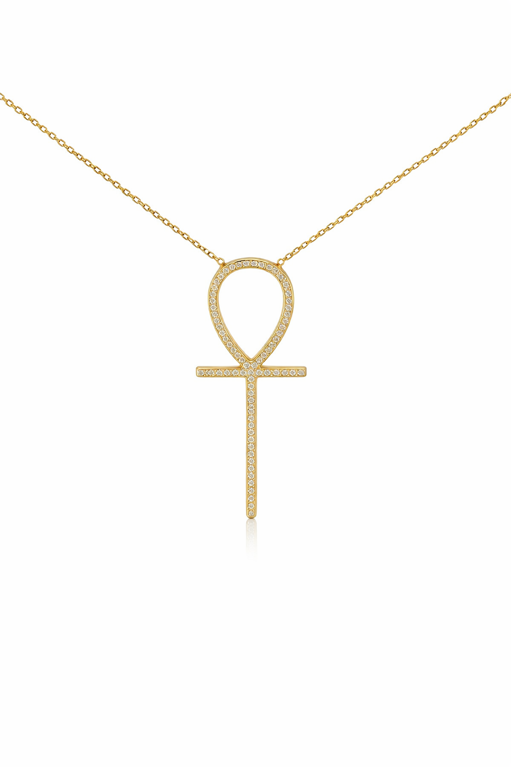 Sterling Silver Ankh Necklace