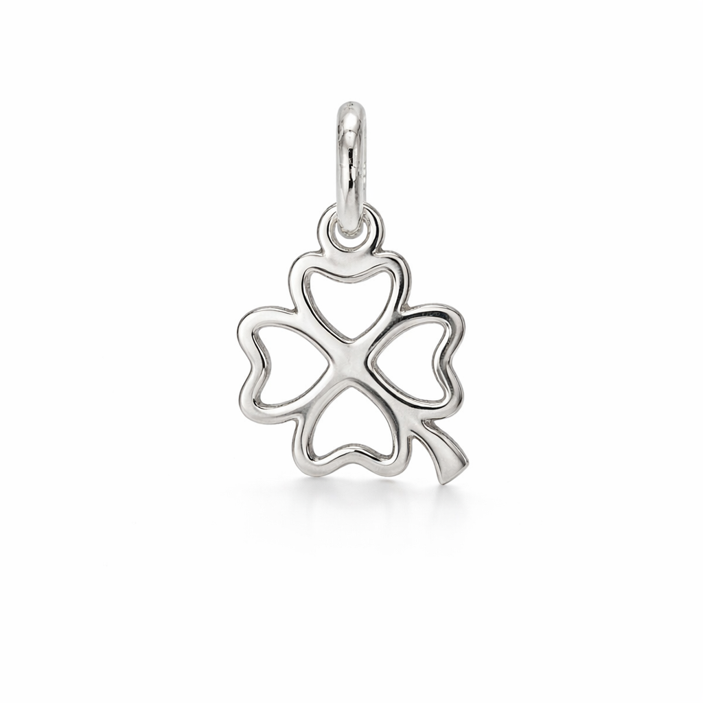 Sterling Silver 4 Leaf Clover Pendant