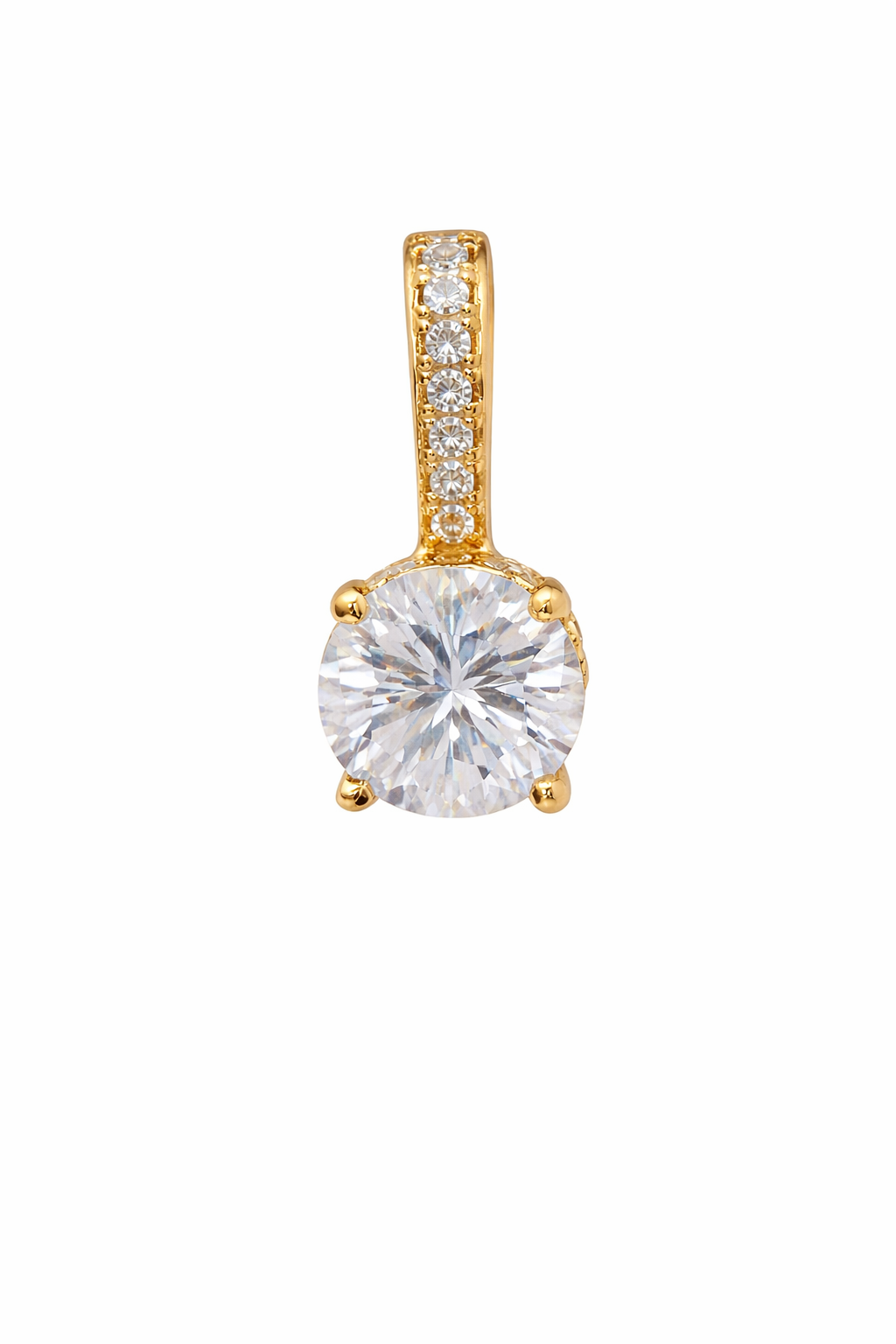 Sterling Silver CZ Pendant