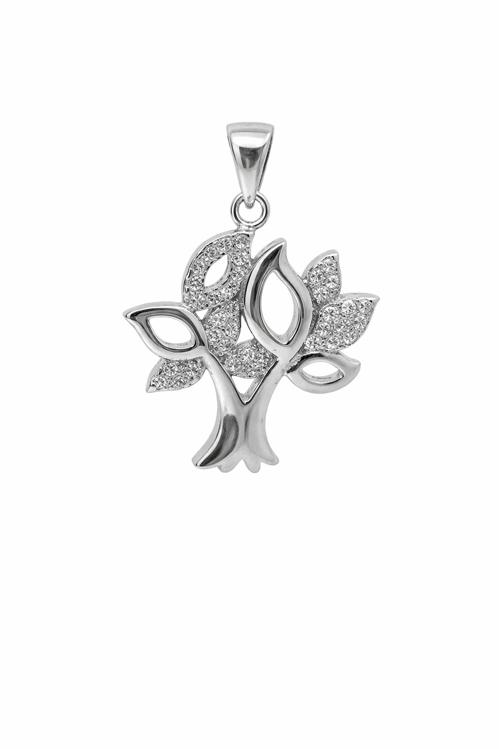 Sterling Silver Tree Pendant