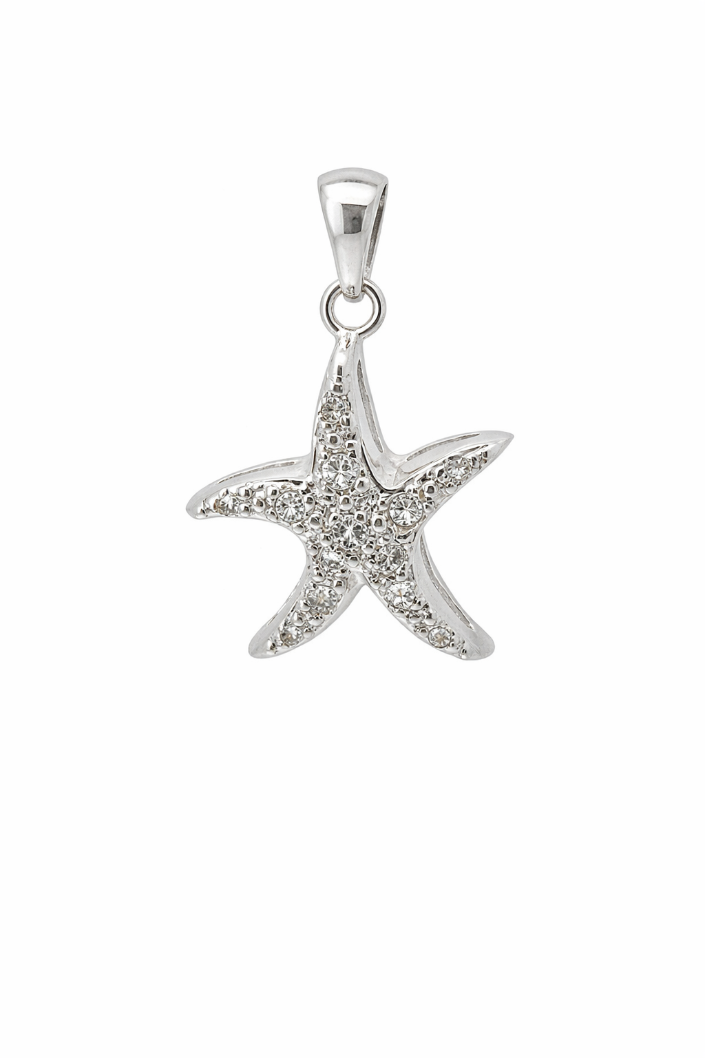 Sterling Silver Starfish Pendant