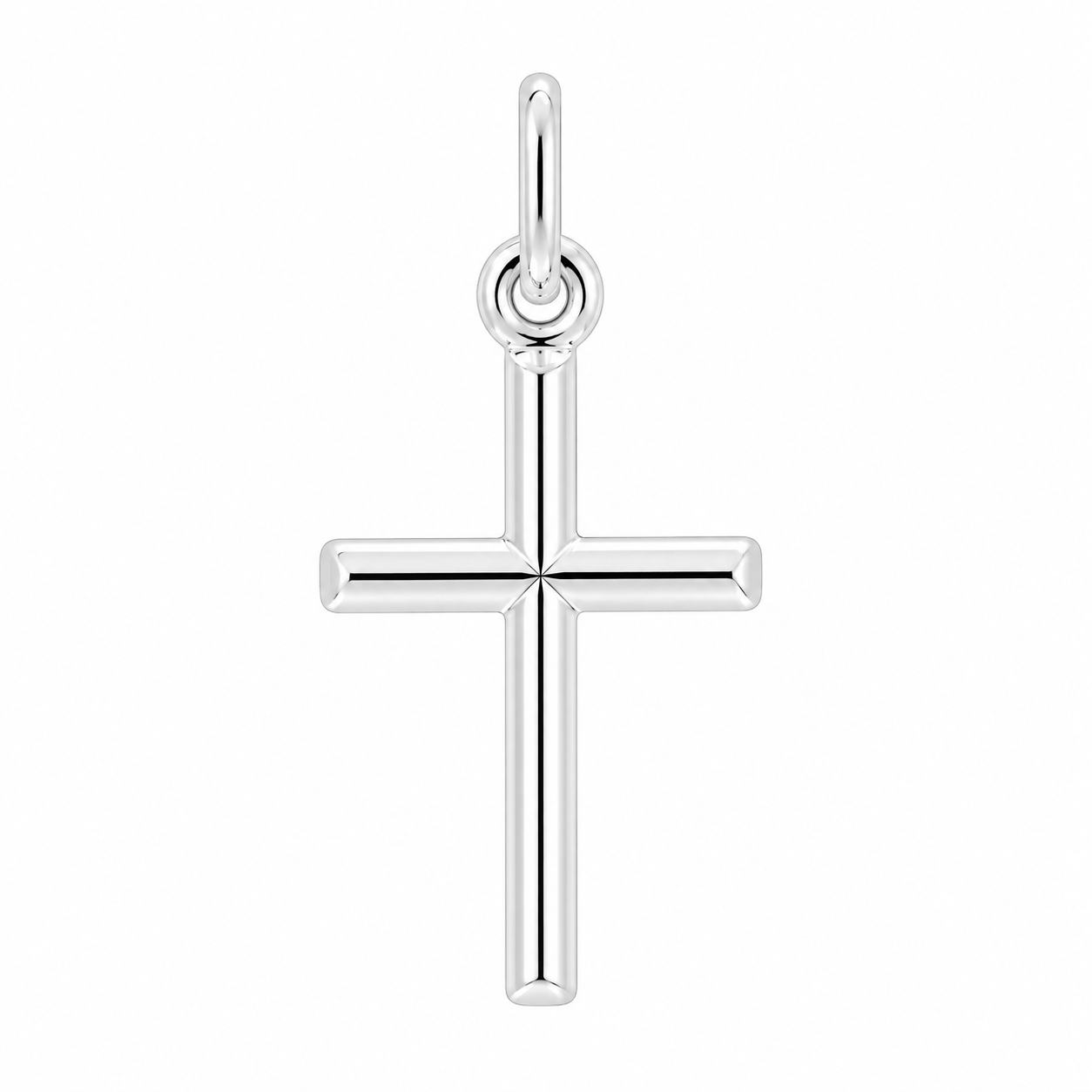 Sterling Silver Plain Cross Pendant