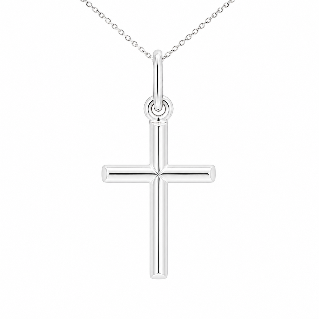 Sterling Silver Plain Cross Pendant