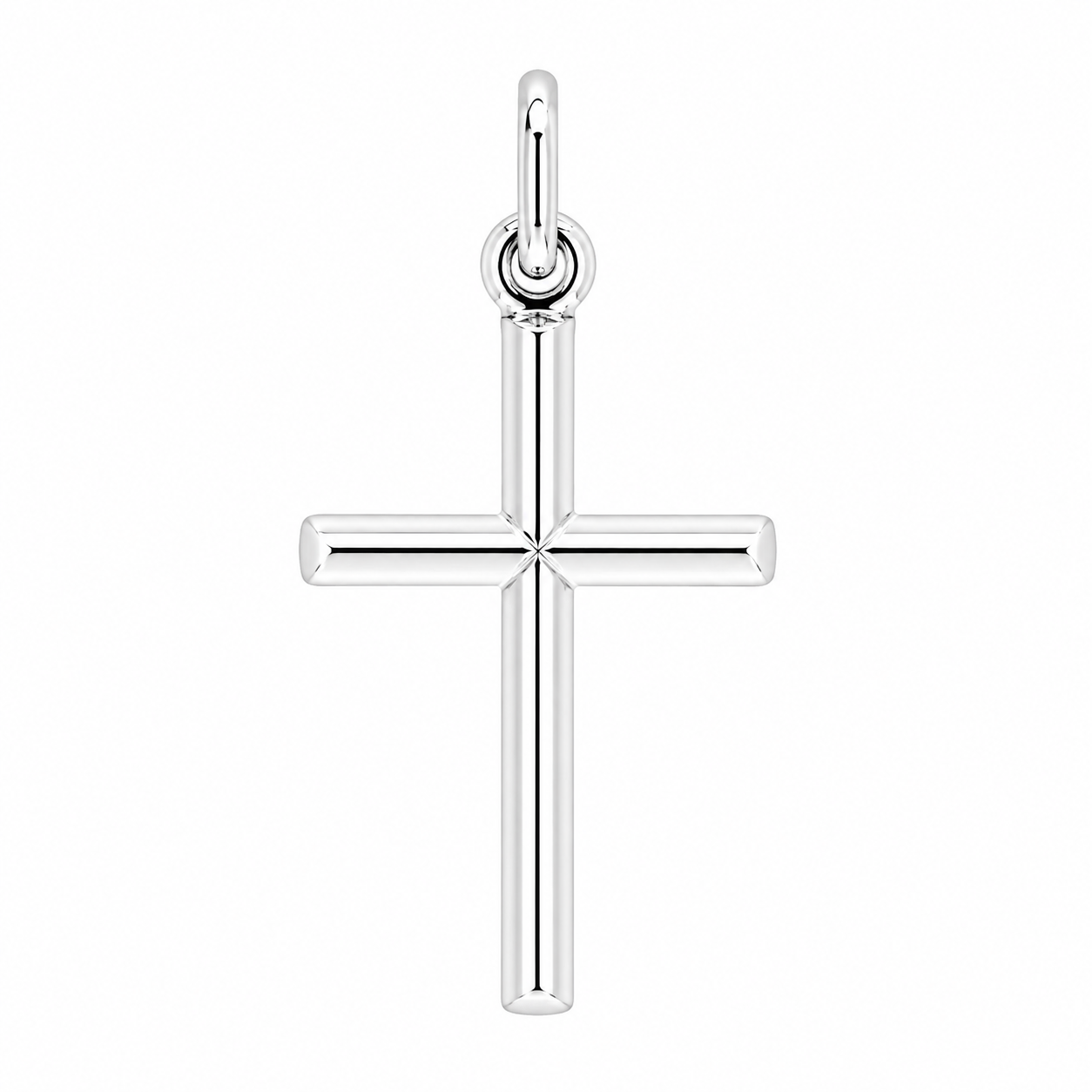 Sterling Silver Plain Cross Pendant