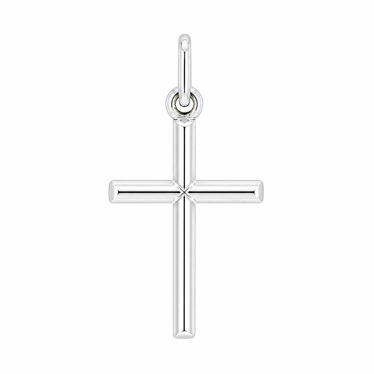 Sterling Silver Plain Cross Pendant