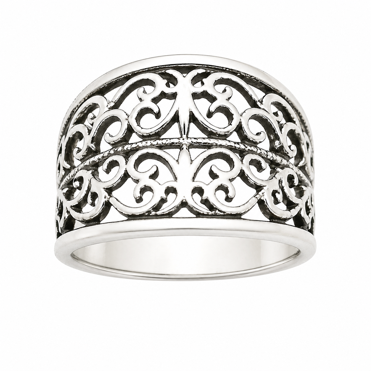 Sterling Silver Filigree Rings