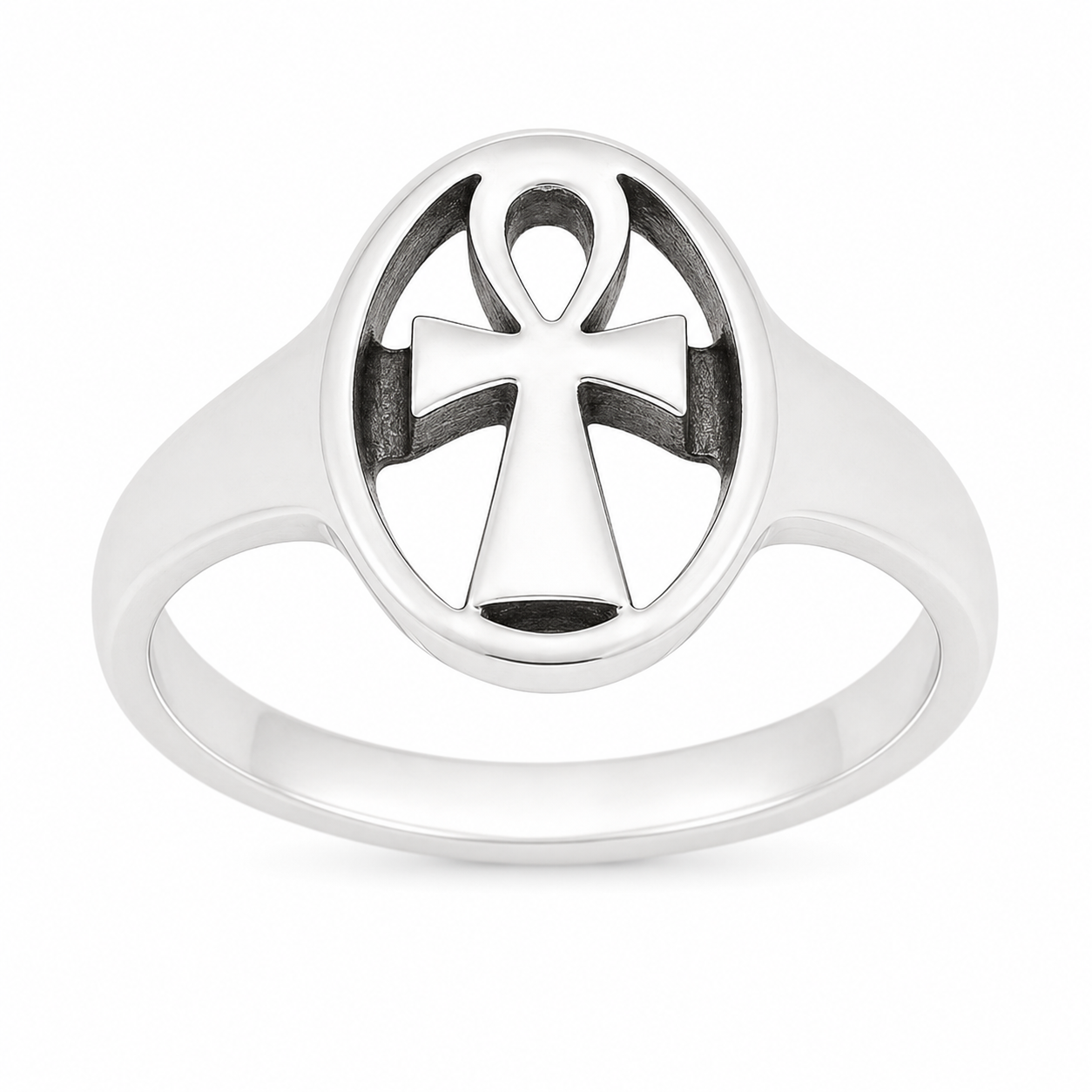 Sterling Silver Ankh Ring