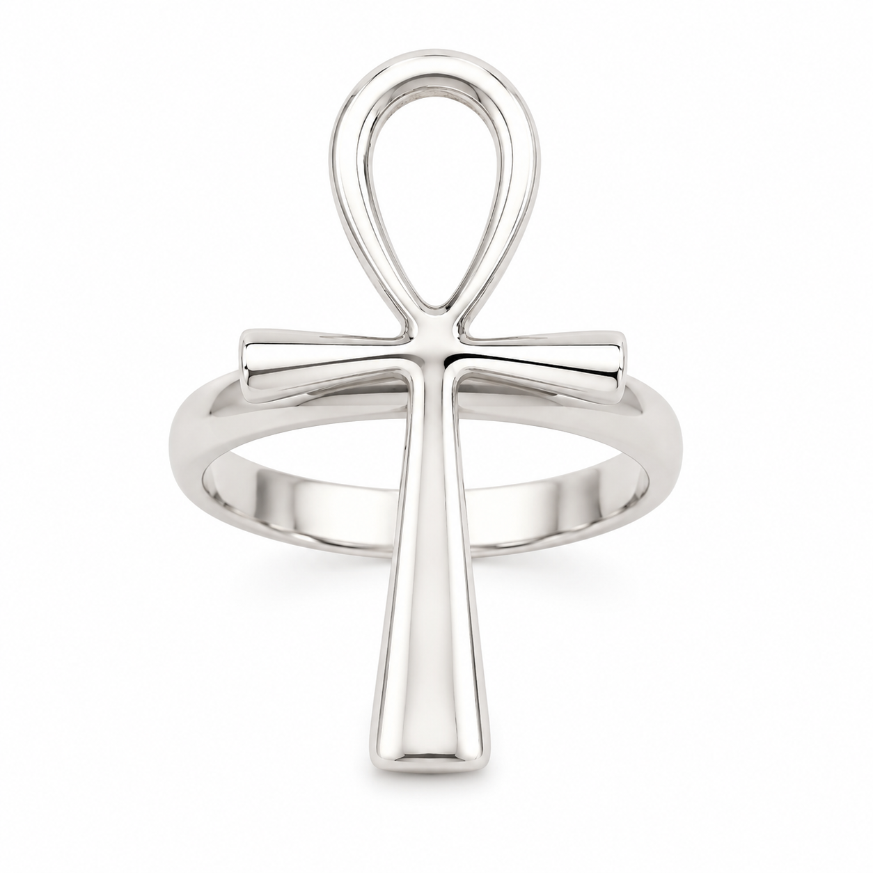 Sterling Silver Ankh Ring