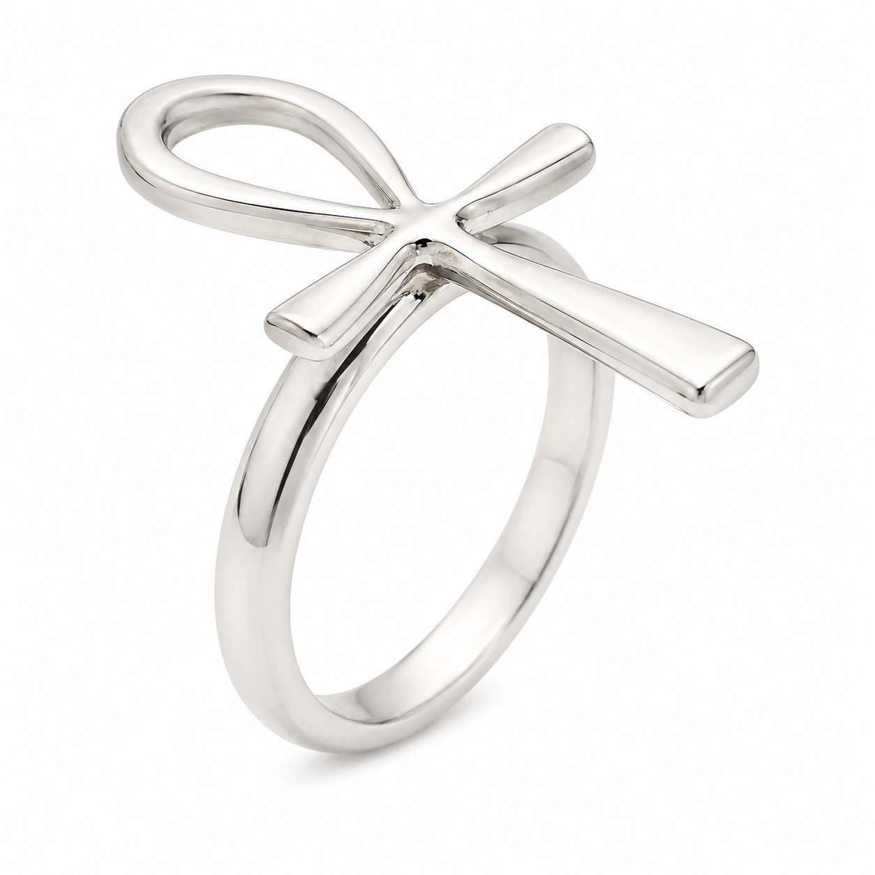 Sterling Silver Ankh Ring