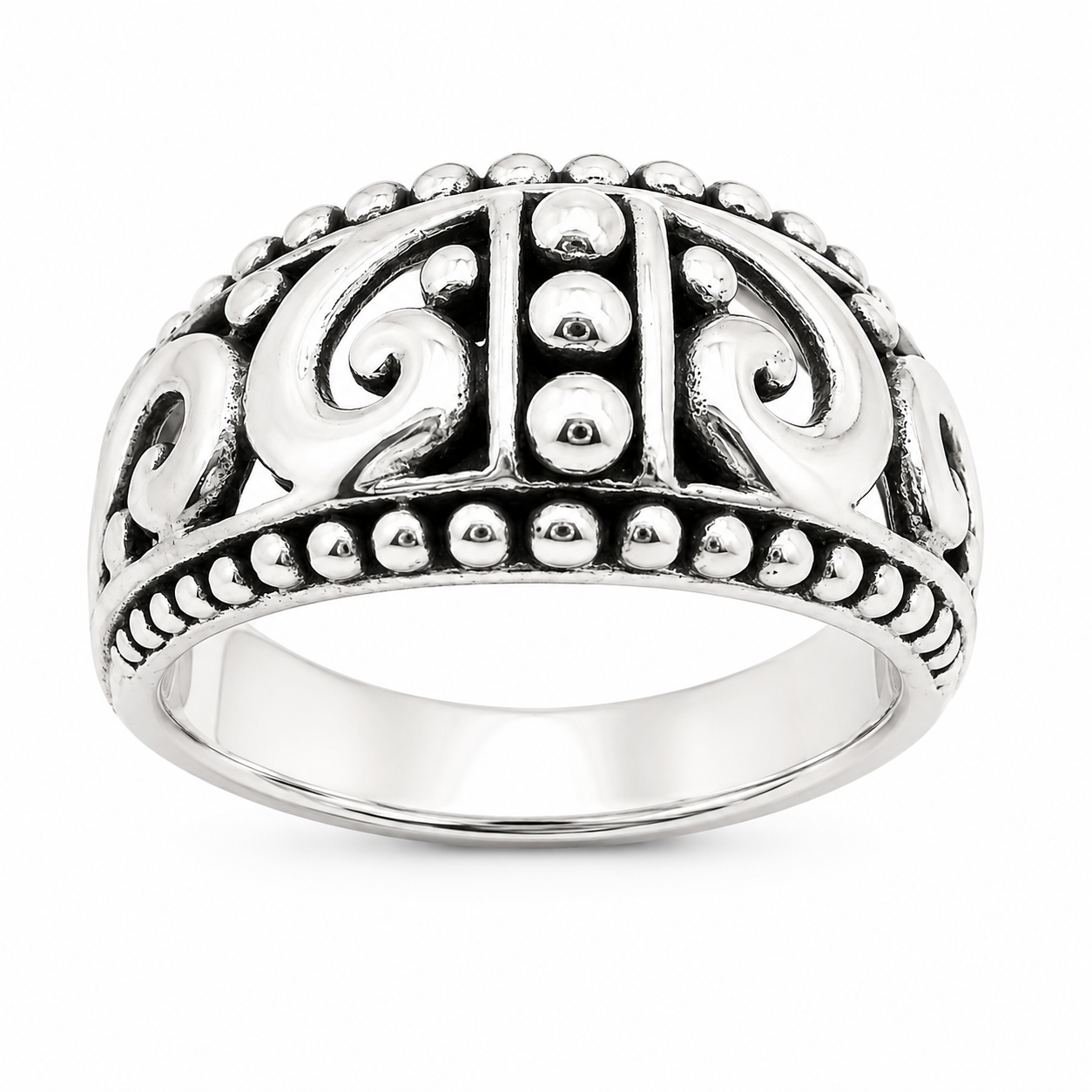 Sterling Silver intricate Filigree Ring