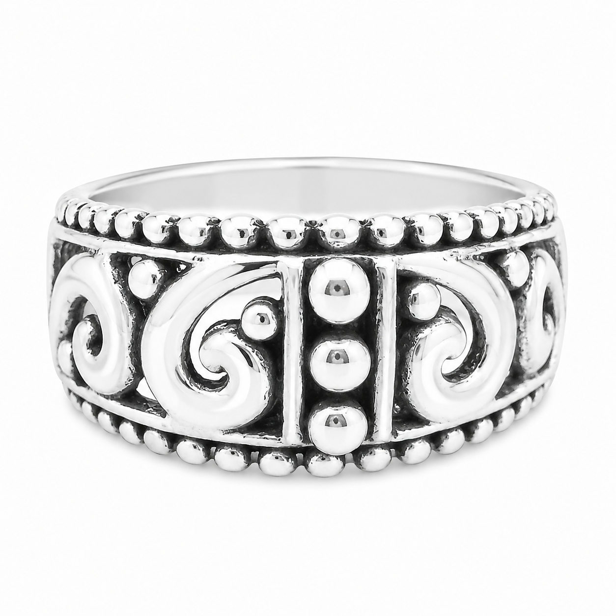Sterling Silver intricate Filigree Ring