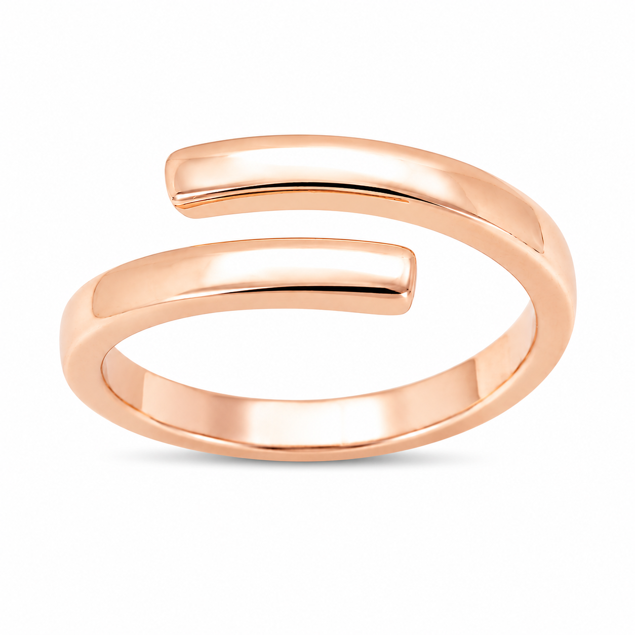 Sterling Silver Adjustable Ring, Available in Gold ,Silver And Rose Gold.