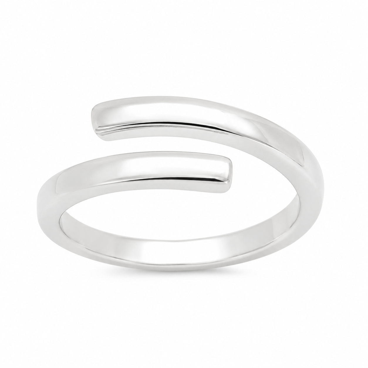 Sterling Silver Adjustable Ring, Available in Gold ,Silver And Rose Gold.