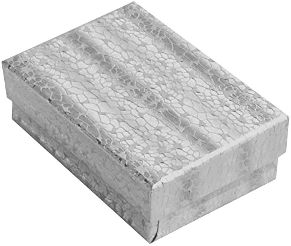 #32 Cotton Filled Paper Jewelry Boxes