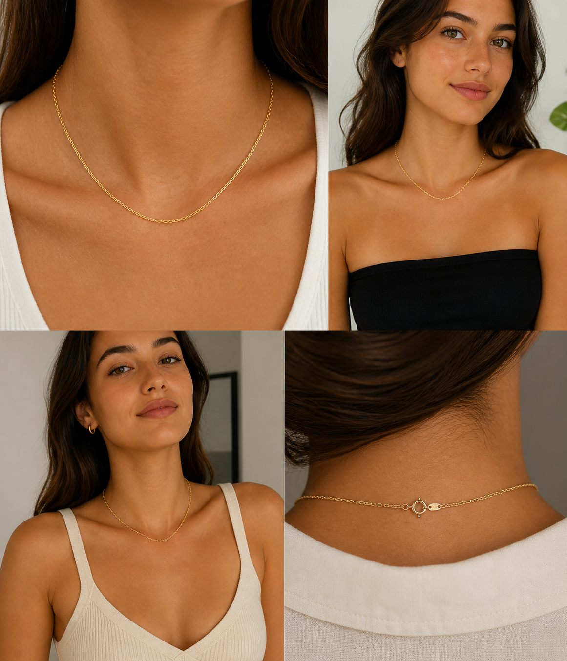 14K Gold Diamond Cut Rolo Chain 035 Gauge 1.2mm