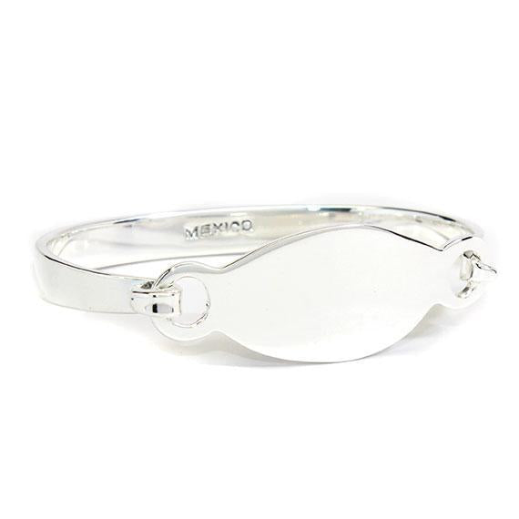 German Silver Engravable Baby Bracelets - Atlanta Jewelers Supply