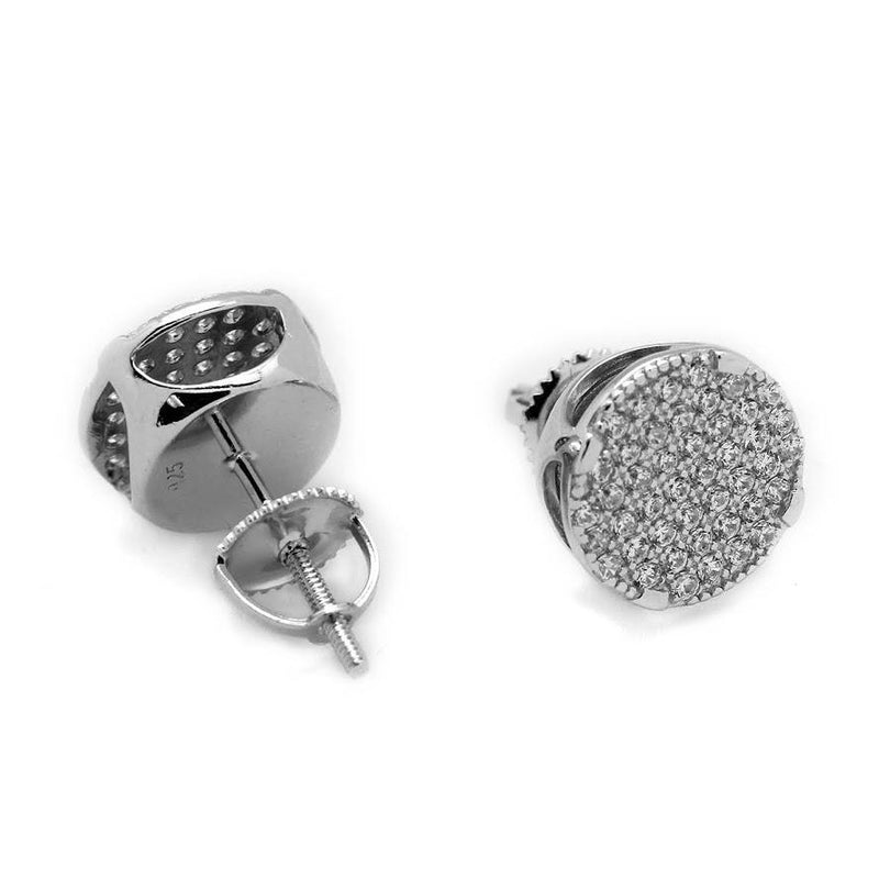 Sterling silver Circle Earrings - Atlanta Jewelers Supply