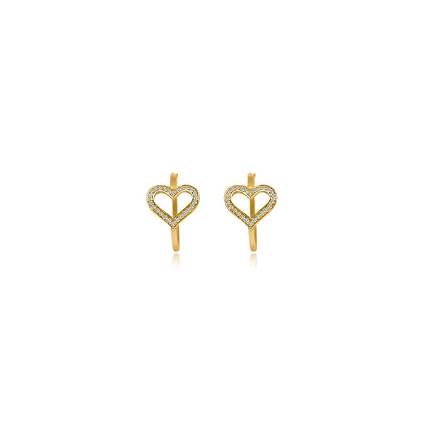 Heart Cuff Earrings - Atlanta Jewelers Supply