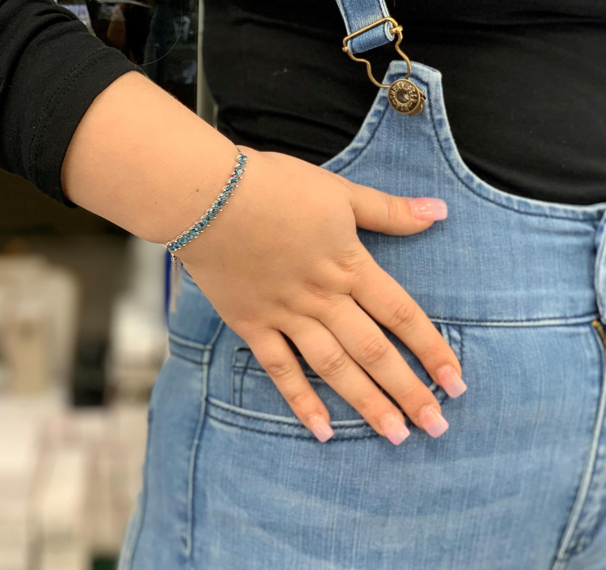 Sterling Silver Bolo Adjustable Tassel Bracelet - Atlanta Jewelers Supply