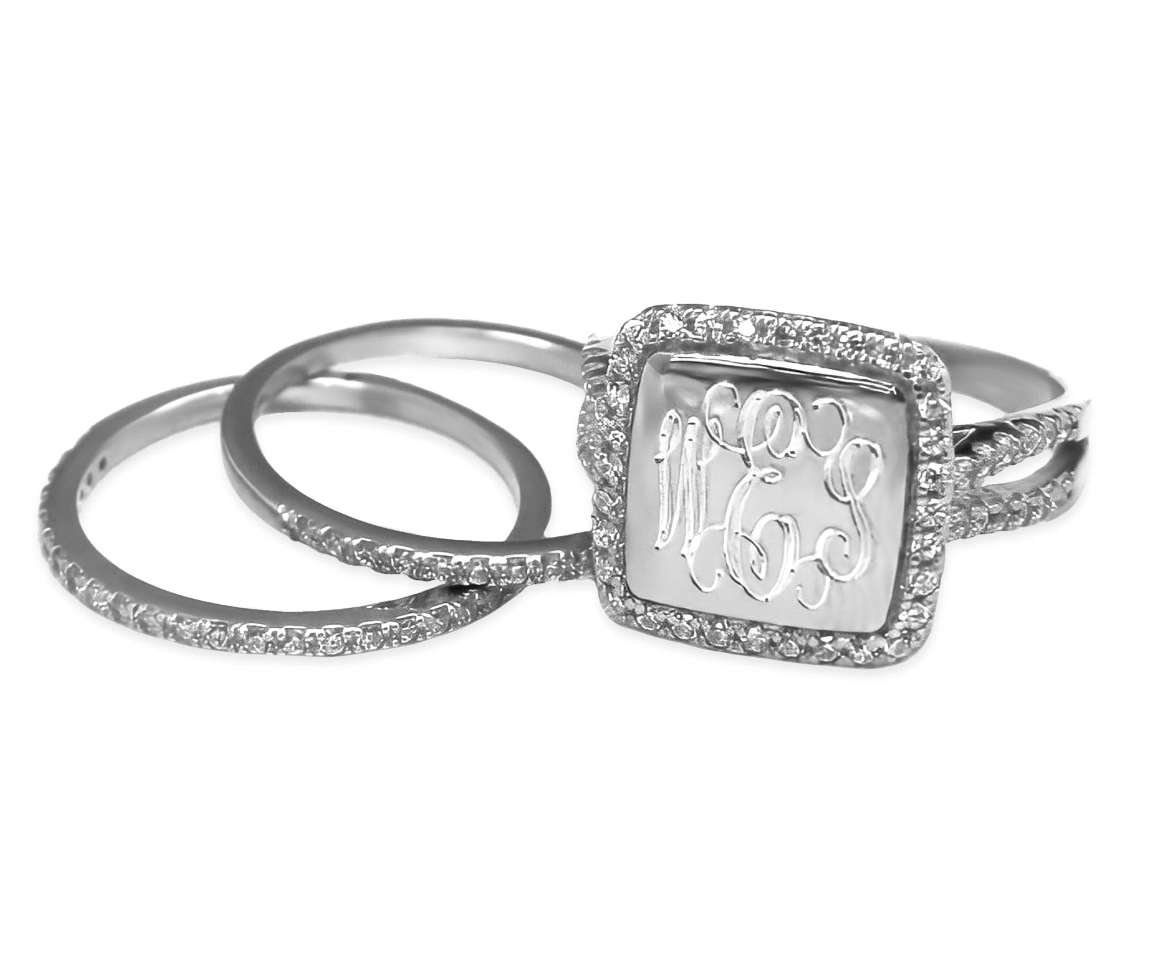 Sterling Silver Stackable Sawyer Ring