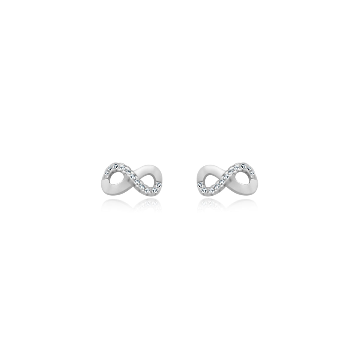 Sterling Silver Infinity Studs - Atlanta Jewelers Supply