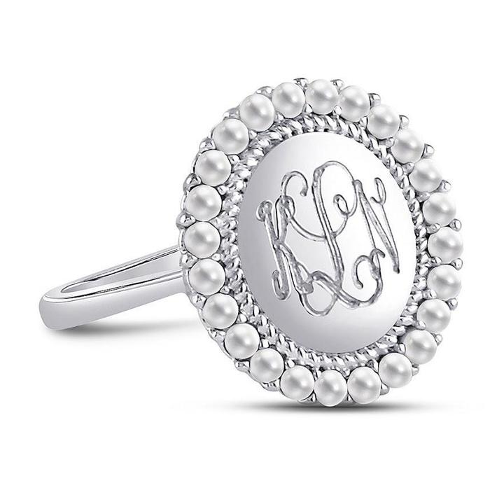 Oval Pearl Ring - Atlanta Jewelers Supply