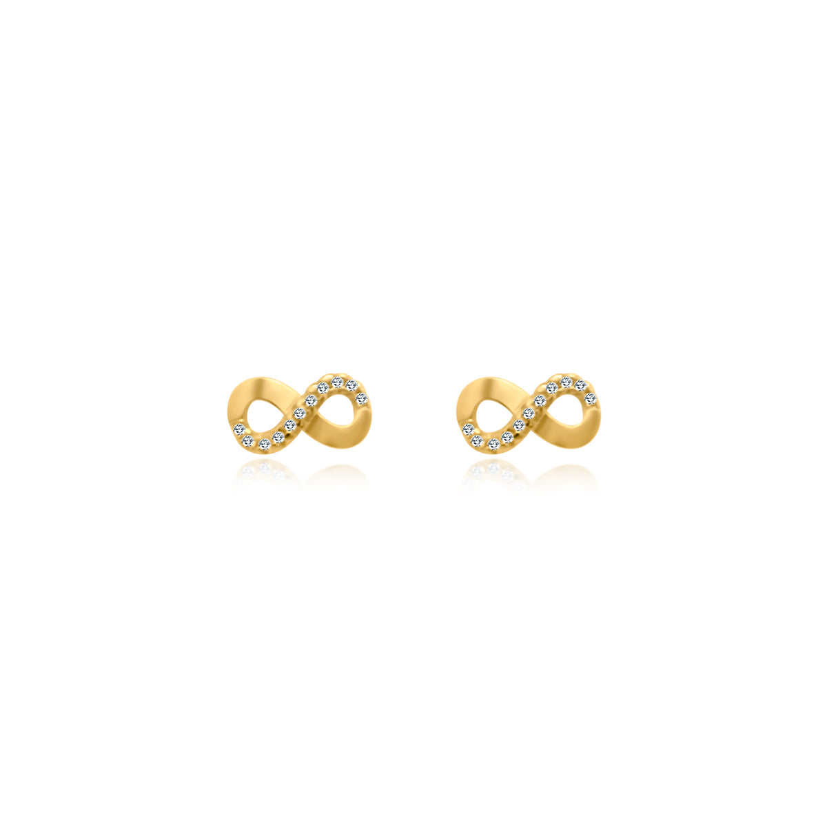 Sterling Silver Infinity Studs - Atlanta Jewelers Supply