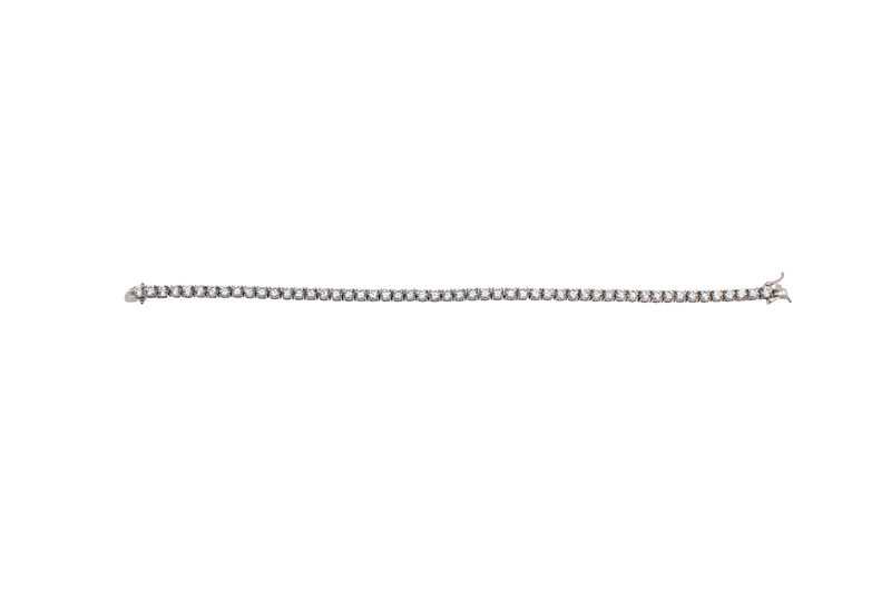 Sterling Silver 4MM CZ Tennis Bracelet - Atlanta Jewelers Supply