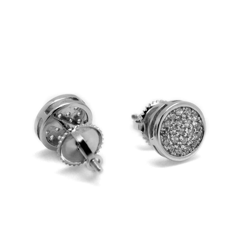 The Perfect Circle Micropave Earrings - Atlanta Jewelers Supply