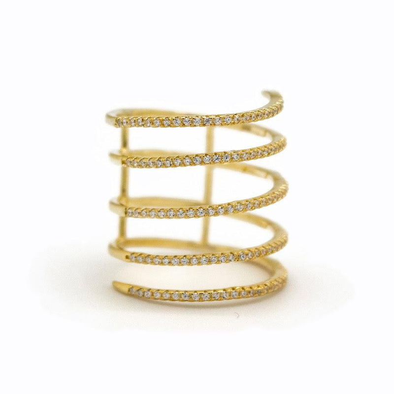 Adina Spiral Ring - Atlanta Jewelers Supply