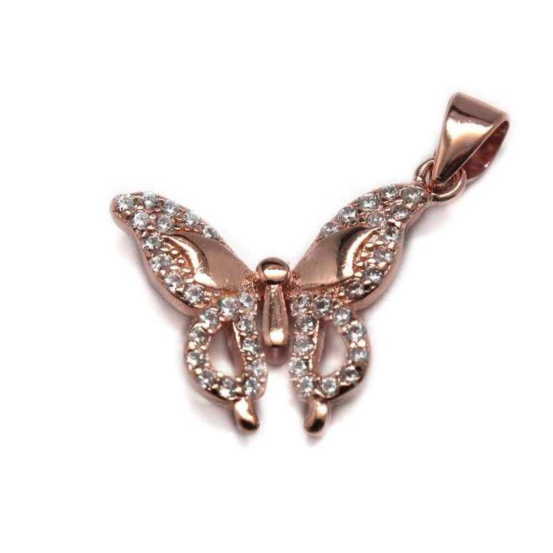 Sterling Silver Butterfly Pendant - Atlanta Jewelers Supply