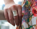 STERLING SILVER TUBE ENGRAVABLE RINGS - Atlanta Jewelers Supply