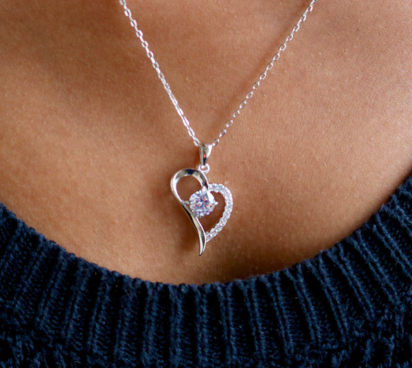 Sterling Silver Heart Necklace