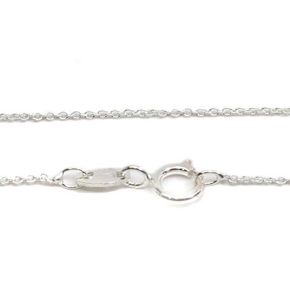 Sterling Silver Oval Dainty Chain By the Bag 16''-20'' - Atlanta Jewelers Supply