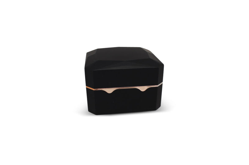 LED Watch Box w/ Rose Gold