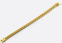 Mens 10mm Stainless Steel Miami Cuban Link Chain 8.5" Bracelet With Box Clasp (Available in Gold and Silver)