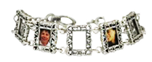 Sterling Silver Decorative Picture Prames within the Bracelets - Atlanta Jewelers Supply