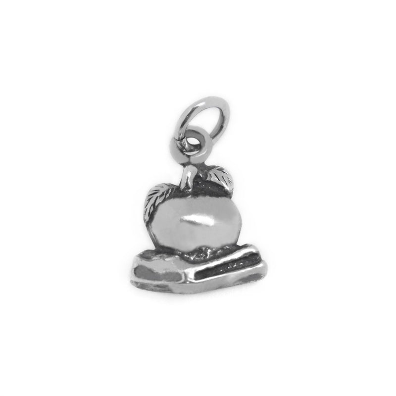 Apple on a Book Charm - Ali Wholesale Express