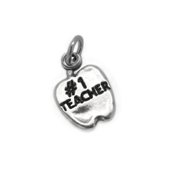 #1 Teacher Apple Charm - Ali Wholesale Express