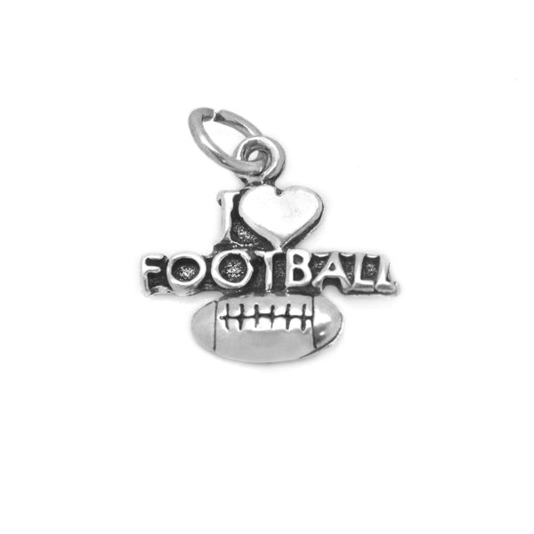 I Love Football Charm - Ali Wholesale Express