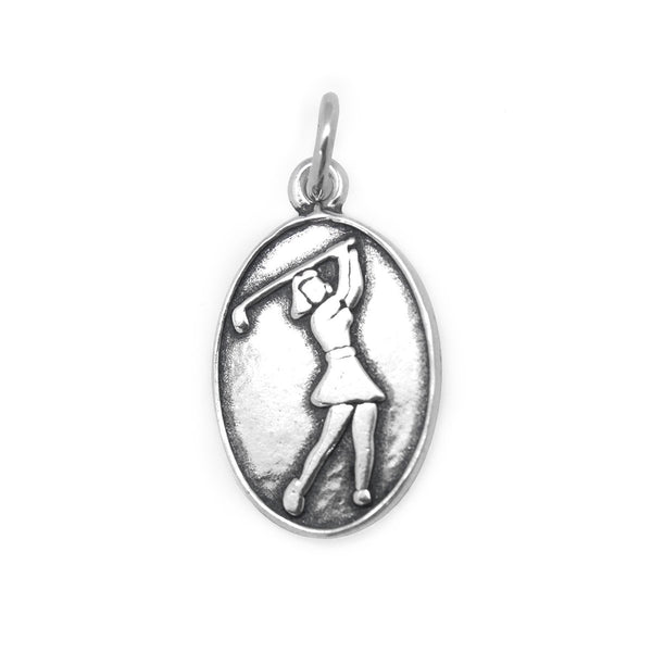 Girl Golfer Charm - Ali Wholesale Express