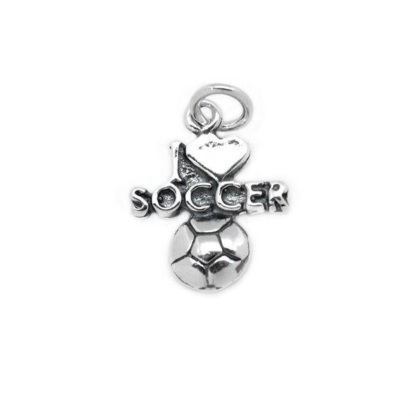 I Love Soccer Charm - Ali Wholesale Express