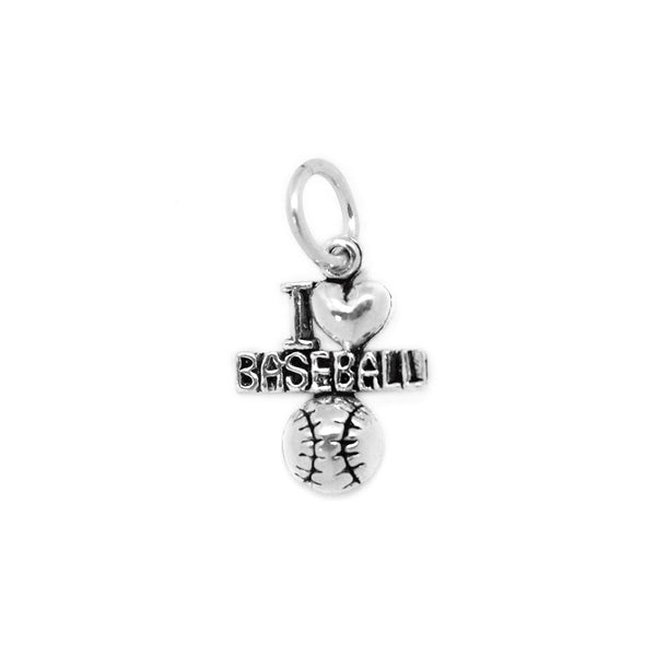 I Love Baseball Charm - Ali Wholesale Express