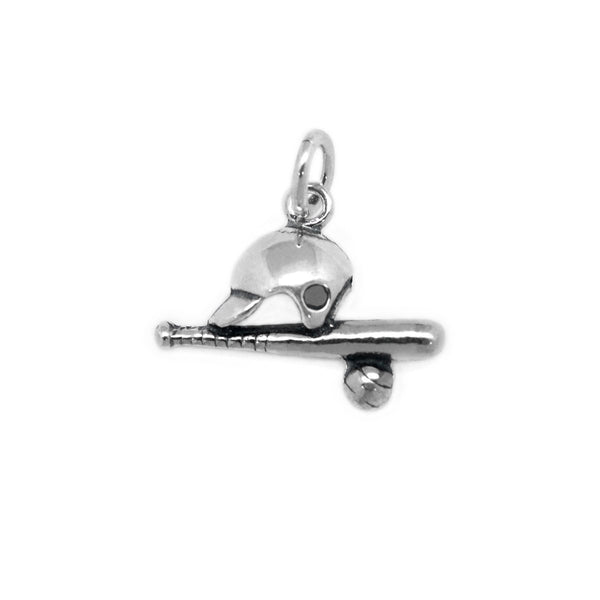 Baseball Ball, Bat, and Helmet Charm - Ali Wholesale Express