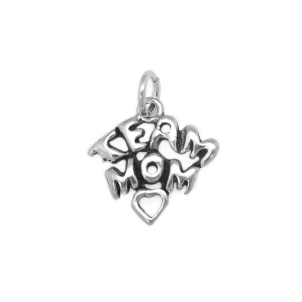 Team Mom Heart Charm - Ali Wholesale Express