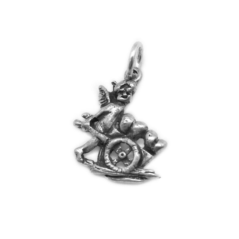 Angel Pushing Wheelbarrow Charm - Ali Wholesale Express