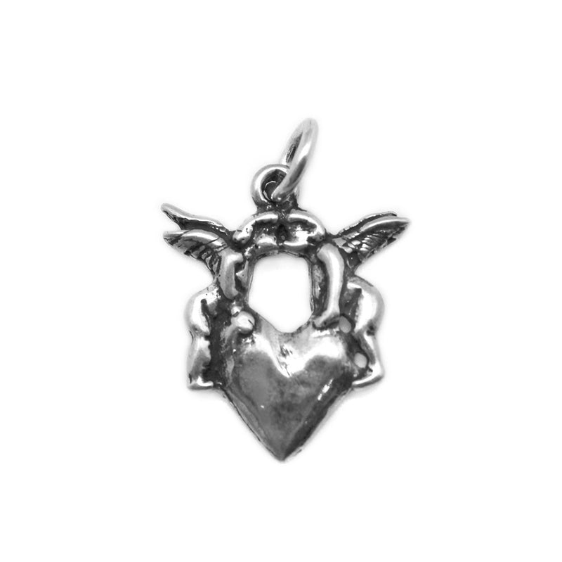 Two Angels and Heart Charm - Ali Wholesale Express