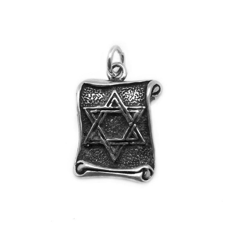 Star of David on Scroll Charm - Ali Wholesale Express